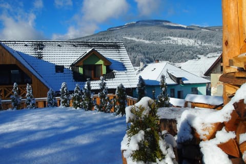 Garden, Mountain view