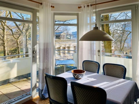 View (from property/room), Living room, Dining area