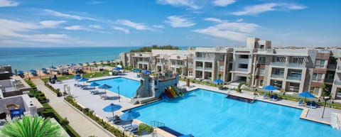 Day, Beach, Aqua park, Pool view, Pool view, Sea view, Swimming pool, Swimming pool