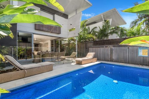 Pool view, sunbed