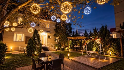 Night, Garden, Garden view