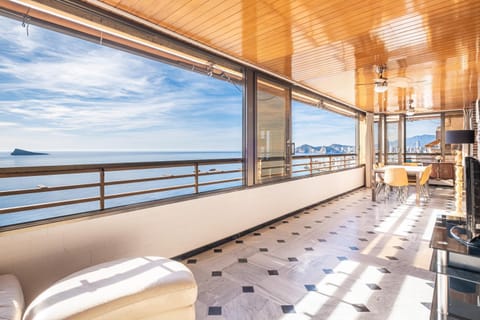 Day, Natural landscape, Balcony/Terrace, Living room, Sea view