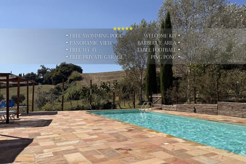 Natural landscape, Swimming pool, sunbed