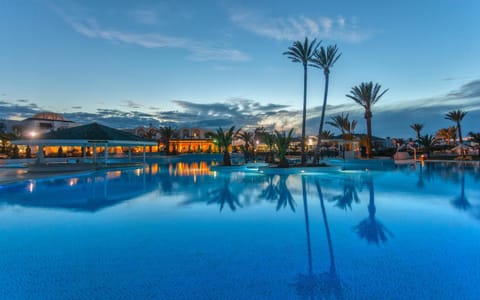 Night, Swimming pool