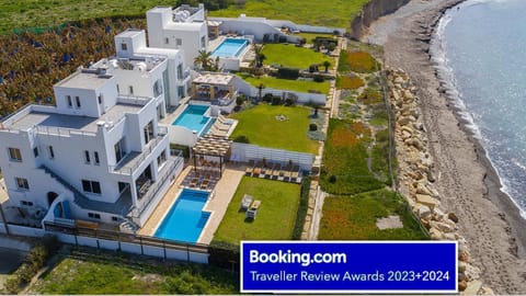 Property building, Bird's eye view, Beach, Pool view, Sea view, Swimming pool, Sunset, sunbed