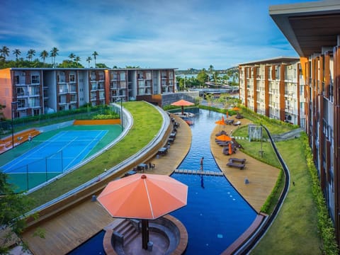 Children play ground, Table tennis, Tennis court, On site, Garden view, Landmark view, Pool view, Area and facilities, Swimming pool, Swimming pool