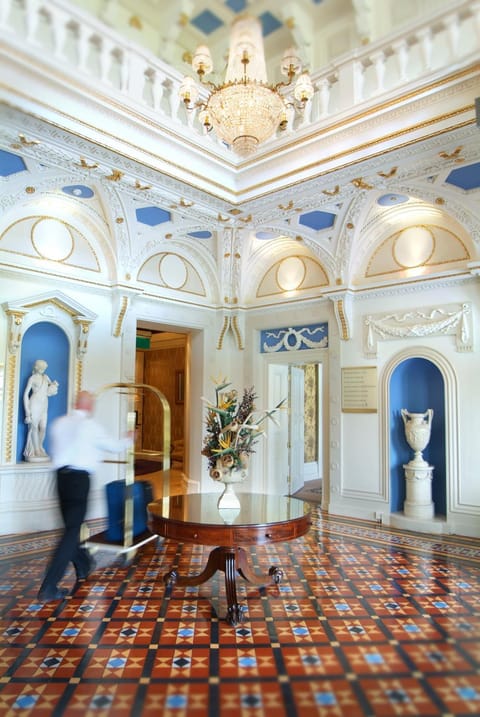 People, Lobby or reception