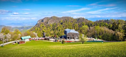 Spring, Natural landscape, Mountain view
