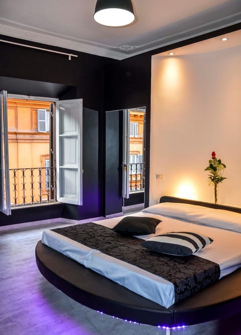 Bed, Decorative detail, Bedroom