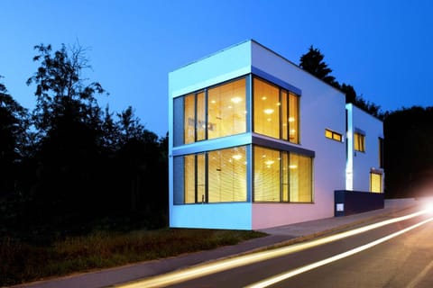 Property building, Off site, Night