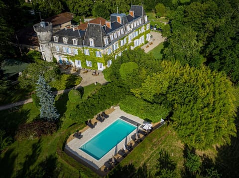 Facade/entrance, Bird's eye view, Garden, Pool view