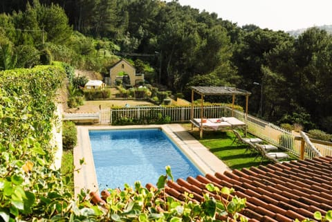 Bird's eye view, Pool view