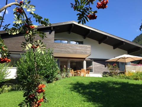 Property building, Summer, Garden view