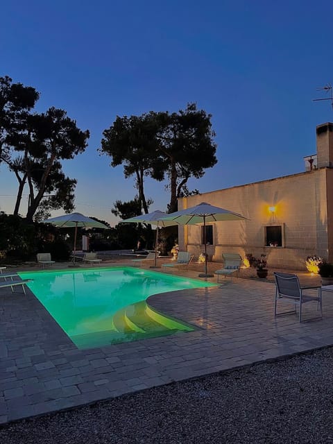 Property building, Pool view, Swimming pool, sunbed