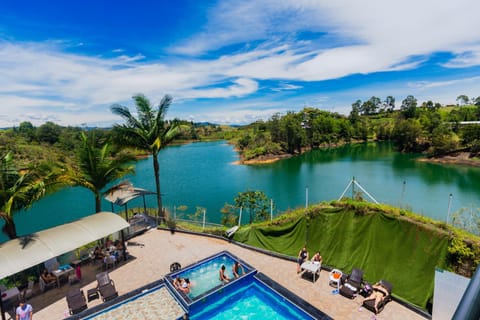 Lake view, Pool view, Swimming pool