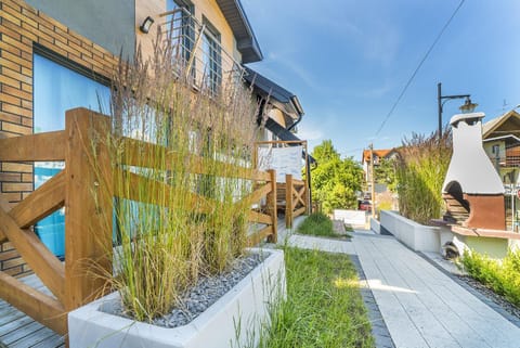 Domki Morskie Tarasy Nature lodge in Pomeranian Voivodeship