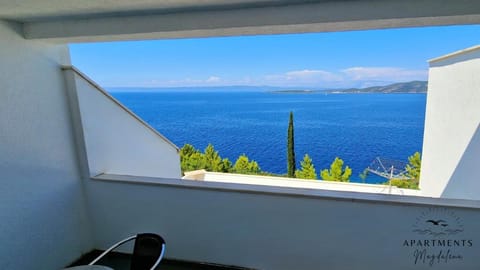 View (from property/room), Balcony/Terrace, Sea view