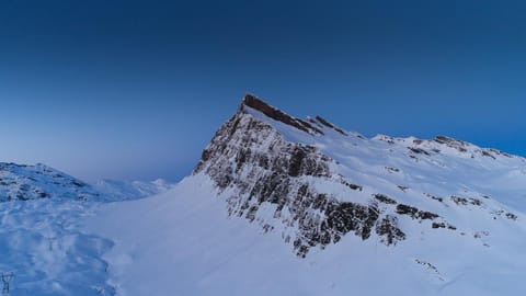 Natural landscape, Winter, Mountain view