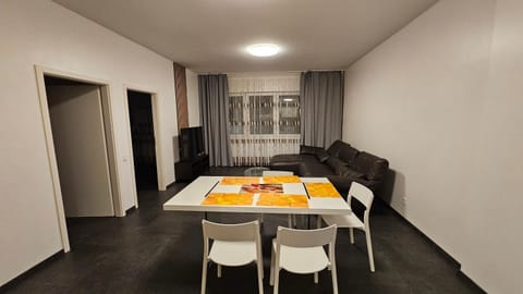 Living room, Seating area, Dining area