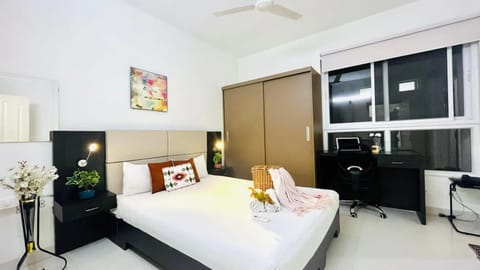 Bed, TV and multimedia