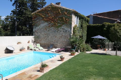 Patio, Facade/entrance, Garden, Balcony/Terrace, Garden view, Swimming pool