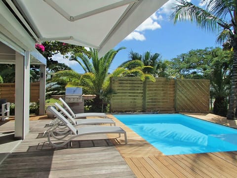 Patio, Pool view