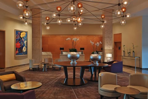 Lobby or reception, Business facilities, Seating area, locker, air conditioner