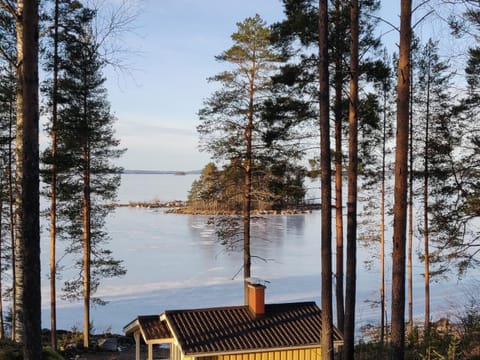 Property building, Natural landscape, Winter, Lake view, Sports