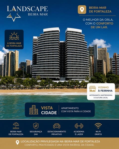 Property building, Nearby landmark, Day, Property logo or sign, Natural landscape, Beach, Logo/Certificate/Sign, Text overlay, City view, Sea view, Certificate/Award