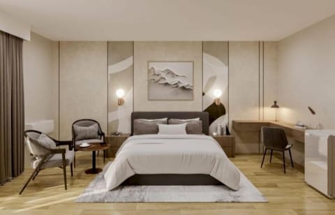 Bed, Photo of the whole room, Bedroom