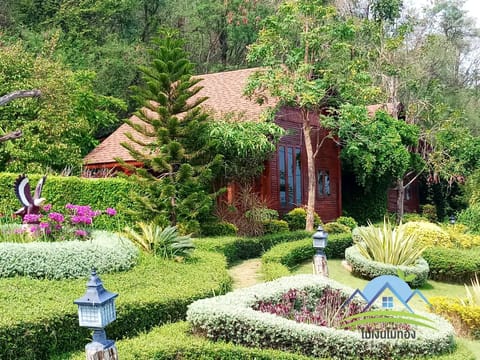 Property building, Garden view