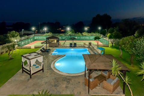 Natural landscape, Pool view, Swimming pool