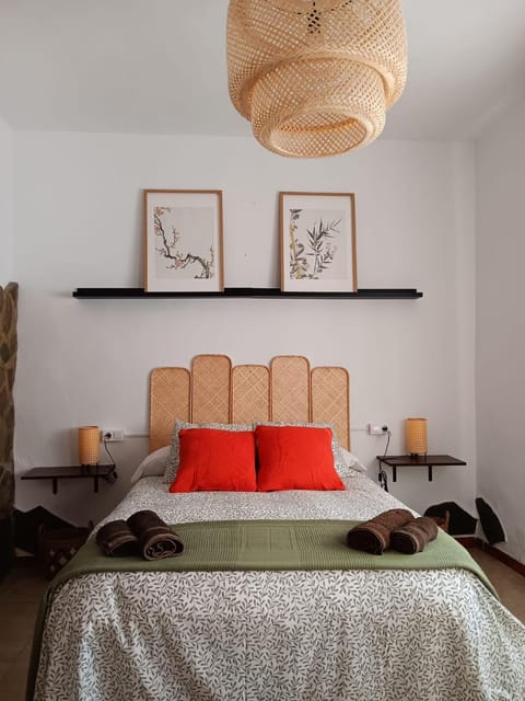 Bed, heating, wardrobe