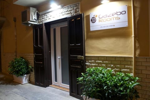 Property building, Night, Summer