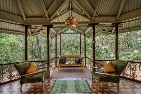 Patio, Seating area, Garden view