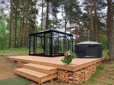 Patio, Hot Tub, Seating area