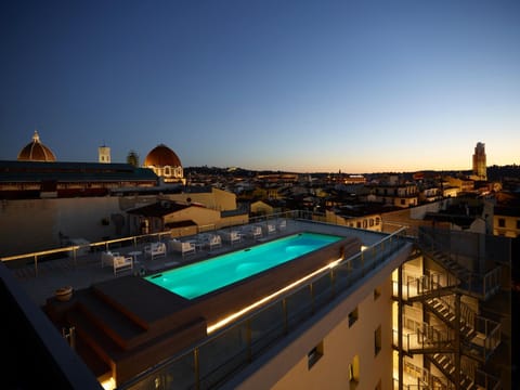 Pool view, Sunset, Open Air Bath