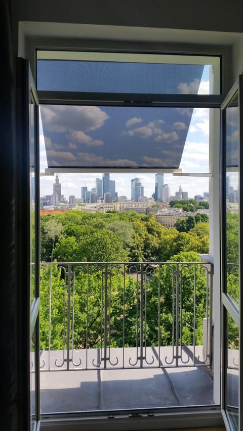 City view, Garden view