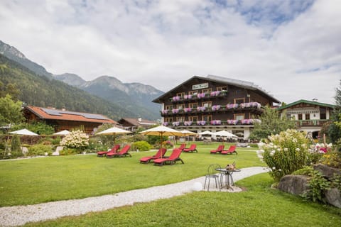 Property building, Natural landscape, Garden, Mountain view