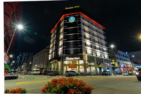 Property building, Night, City view