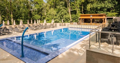 Day, Natural landscape, Pool view, Swimming pool, Open Air Bath, Public Bath, sunbed