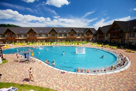Facade/entrance, Aqua park, Swimming pool