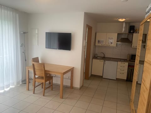 TV and multimedia, Kitchen or kitchenette, Dining area, stove