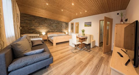 Living room, Dining area, Bedroom