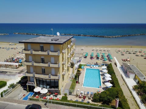 Bird's eye view, Beach, Swimming pool