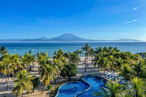 Natural landscape, Beach, Mountain view, Pool view, Sea view, Swimming pool