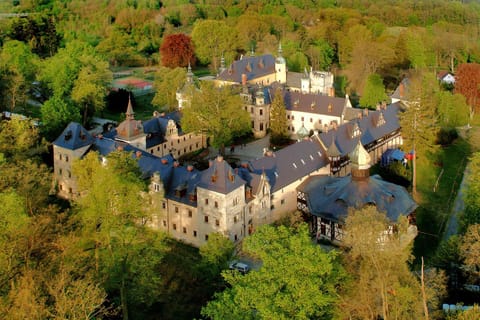 Property building, Spring, Bird's eye view
