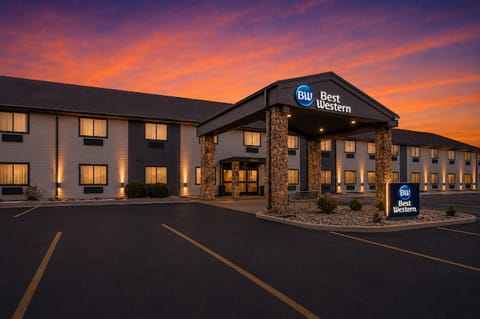 Property building, Sunset