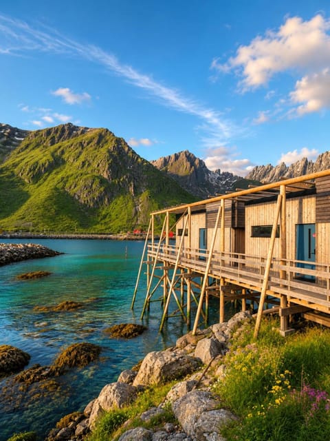 Property building, Natural landscape, Landmark view