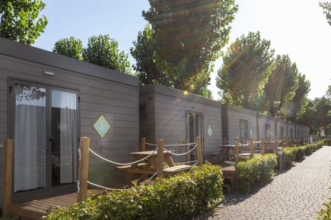 Property building, Garden view